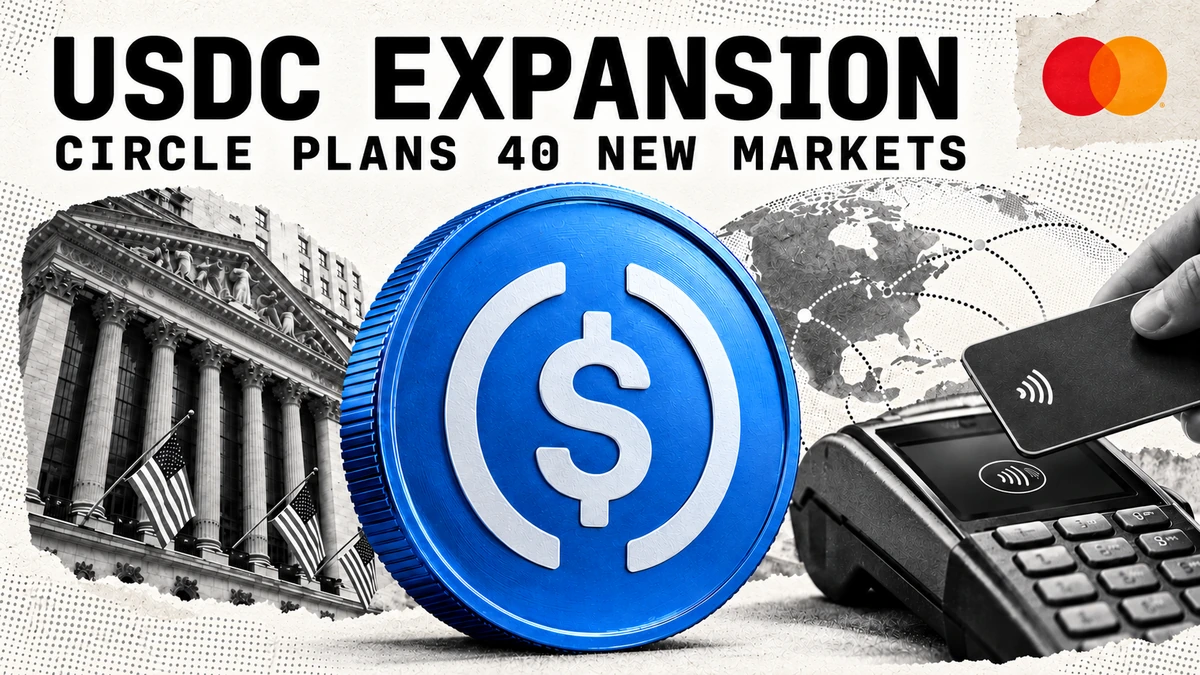Circle plans USDC expansion into 40 new markets