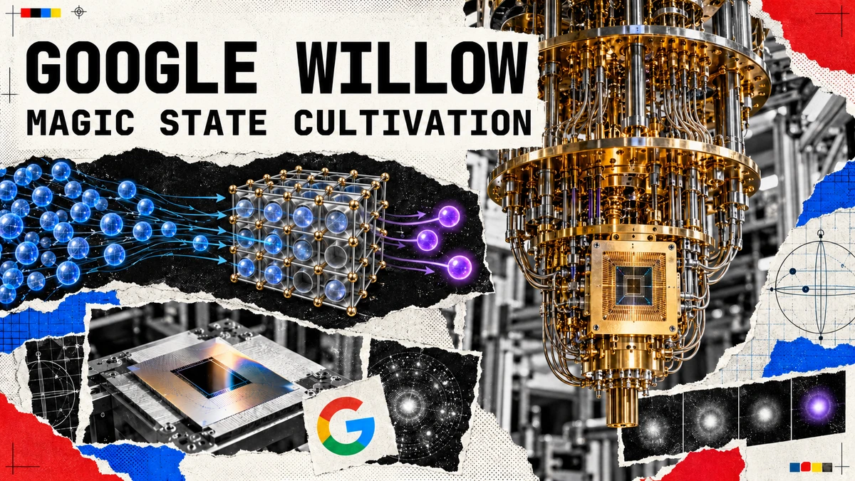 Google Willow produces 99.99% fidelity quantum magic states